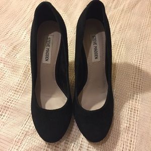 Steve Madden Unityy Suede Leather Heels